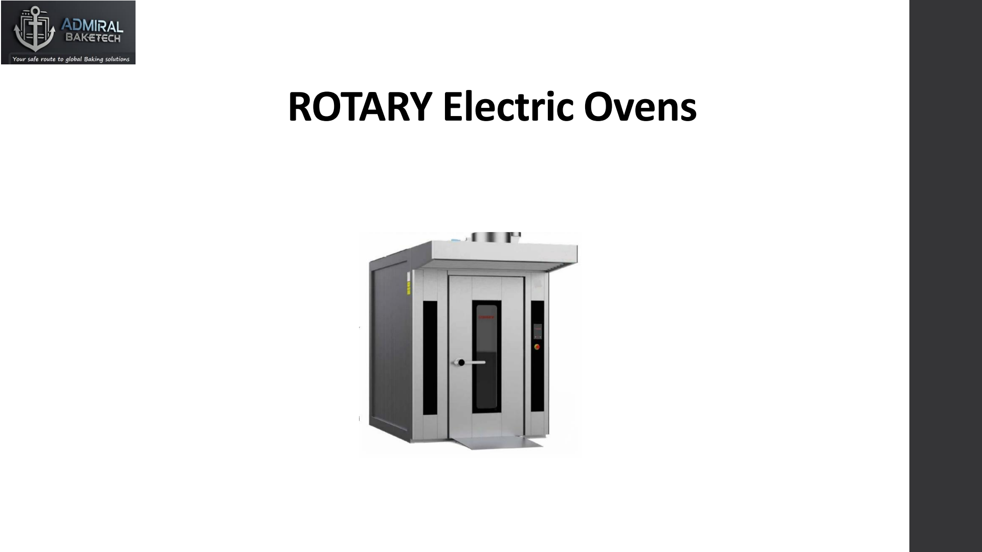 Döner Başlıklı (Rotary) Elektrikli Fırın