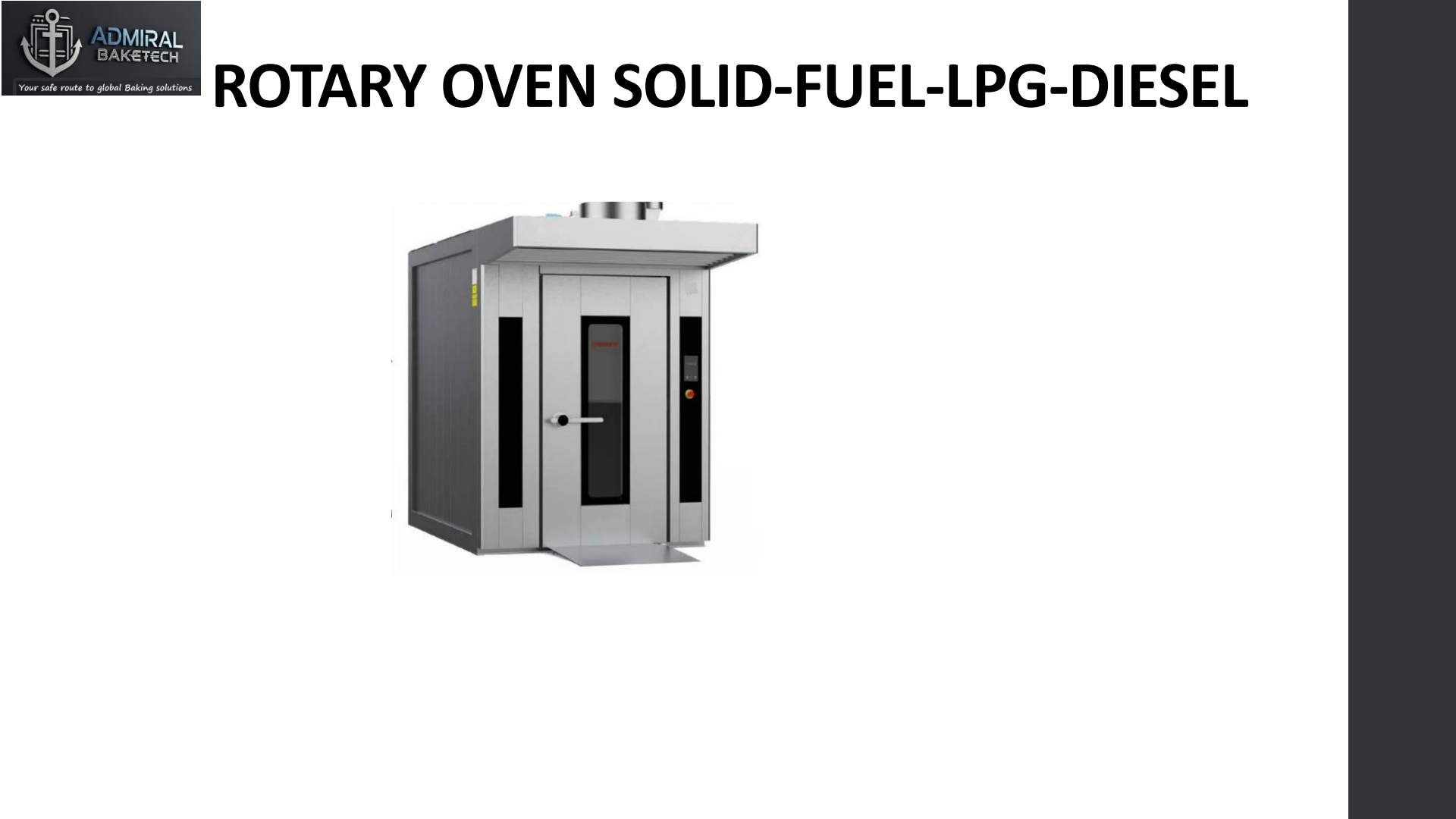 Döner Başlıklı Katı Yakıtlı Fırın