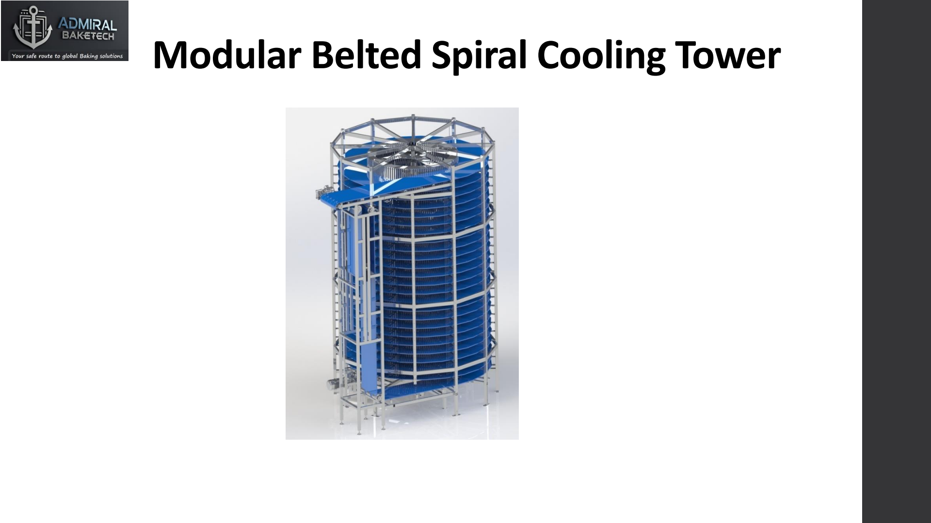 Modüler Bantlı Spiral Soğutma